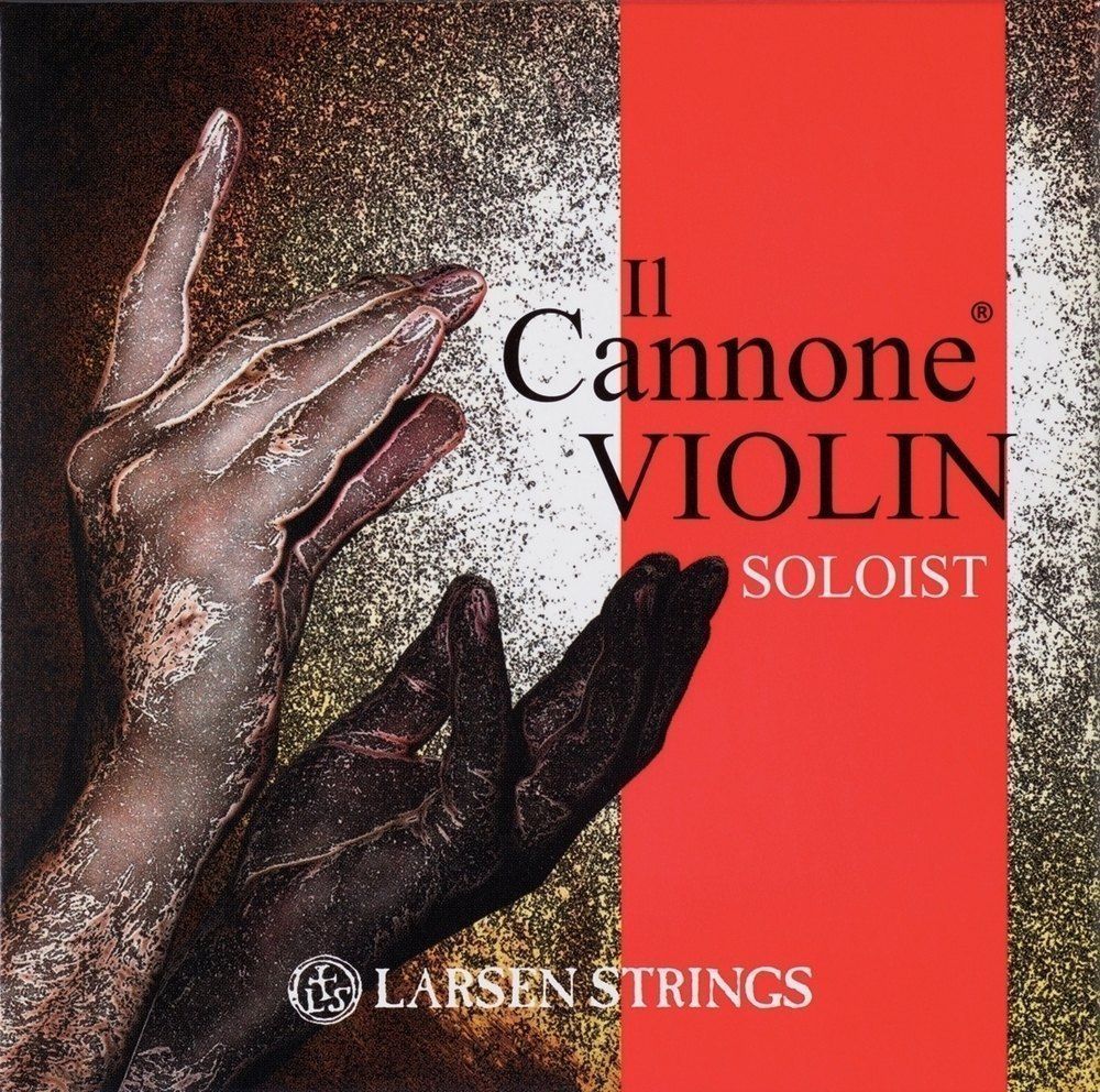 LARSEN Il CANNONE Violinsaite Satz Soloist Mit A Warm & Broad