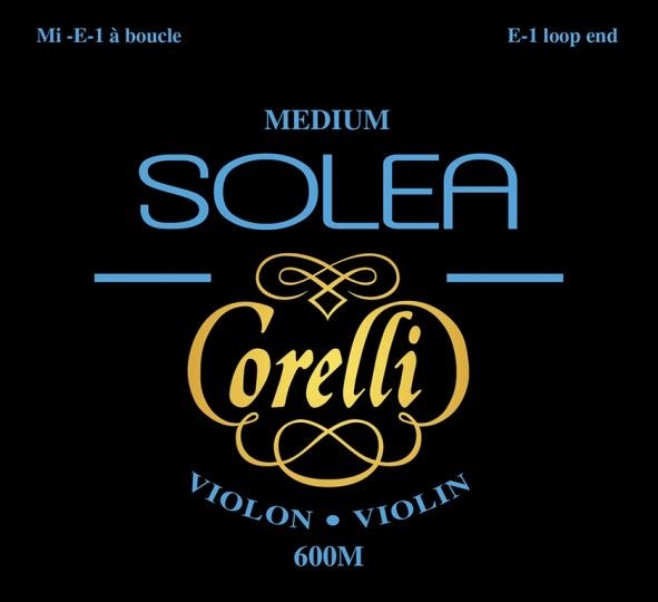 CORELLI SOLEA Violinsaiten SATZ mit E-Kugel medium
